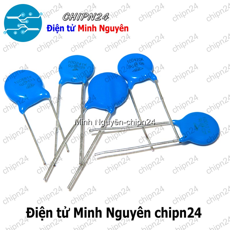 [4 con] (K279) Tụ Chống Sét 10D (22V/27V/33V/39V/47V/56V/68V/120V/150V/200V/220V) - [Chọn Loại] - HHH.00367