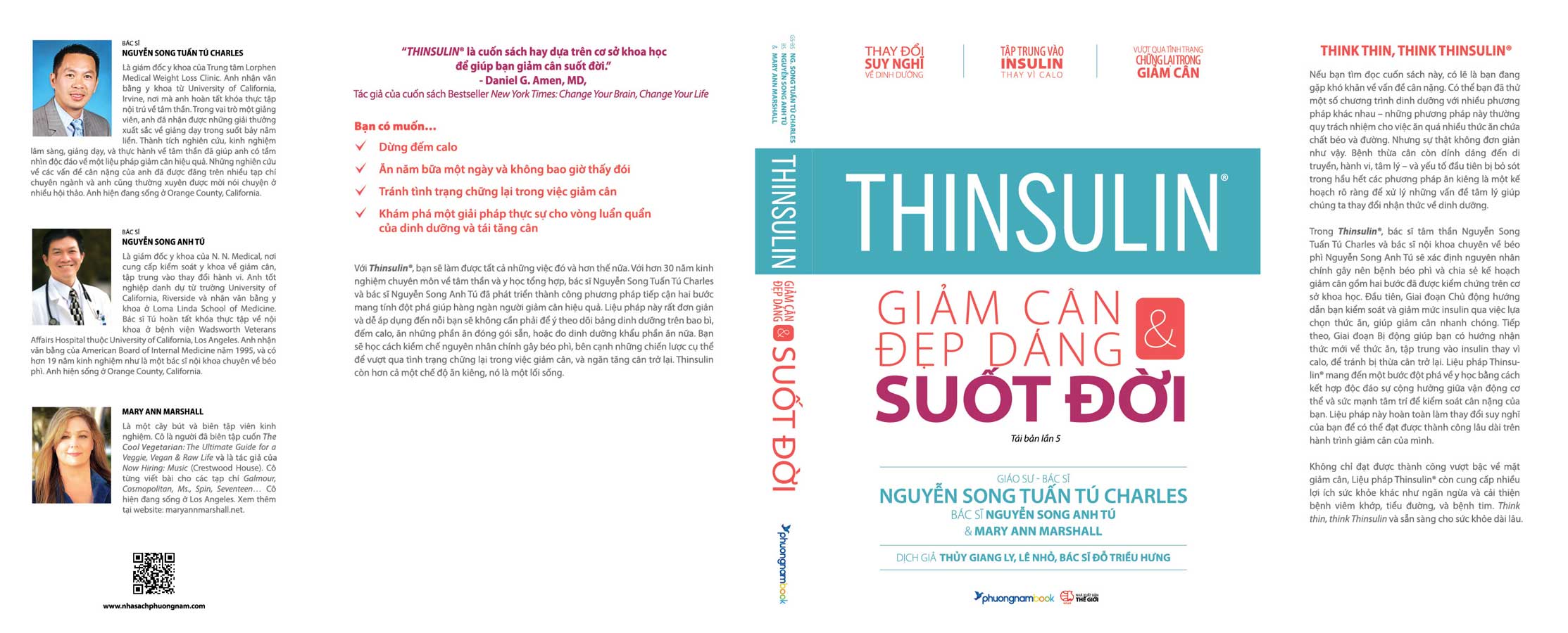 Sách Thinsulin - Giảm Cân Và Đẹp Dáng Suốt Đời (Tái bản năm 2023)