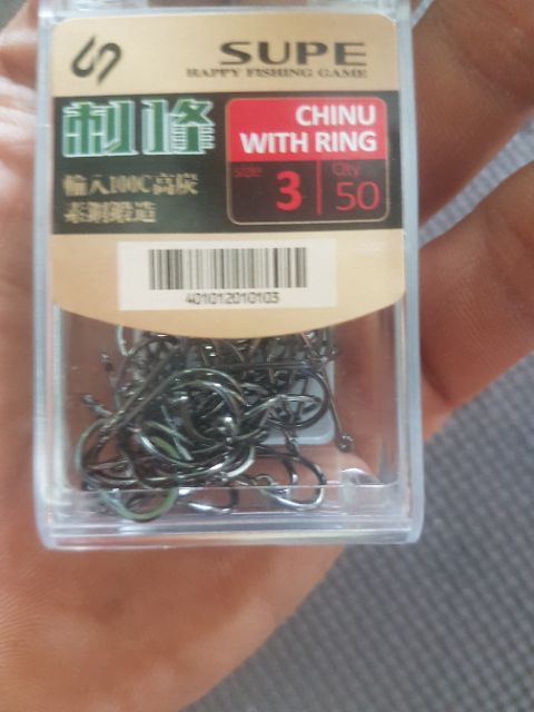 Lưỡi câu supe chinu cao cấp  (cam kết bán hàng chất lượng có bảo hành)