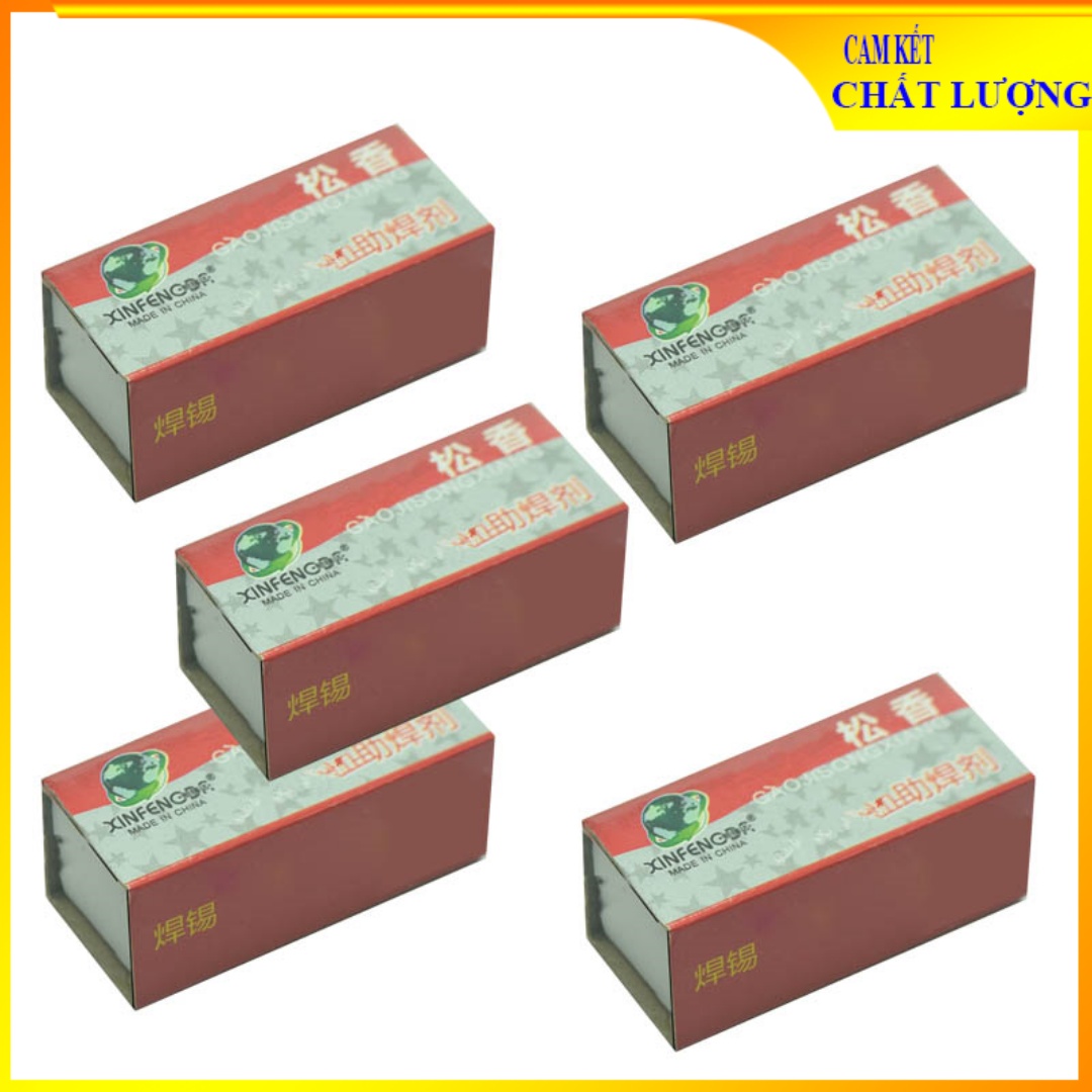 Combo 05 hộp nhựa thông hàn loại tốt - Hàng nhập khẩu