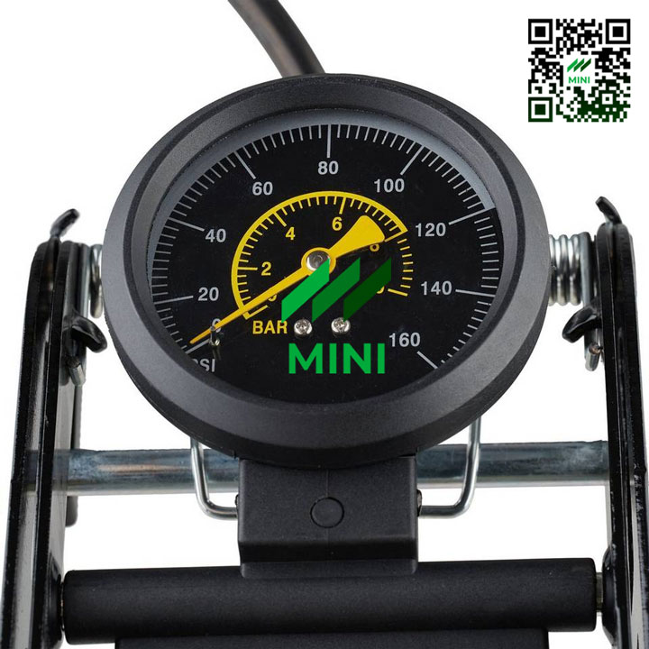 Bơm hơi (Ống bơm) BEE J44B-01 đạp chân 2 xi lanh