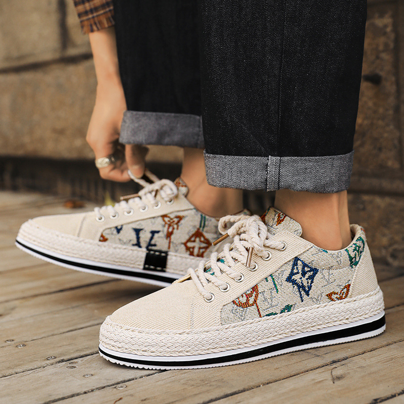 Giày Sneaker Giày Vải Nam HOTTREAND Mới Nhất