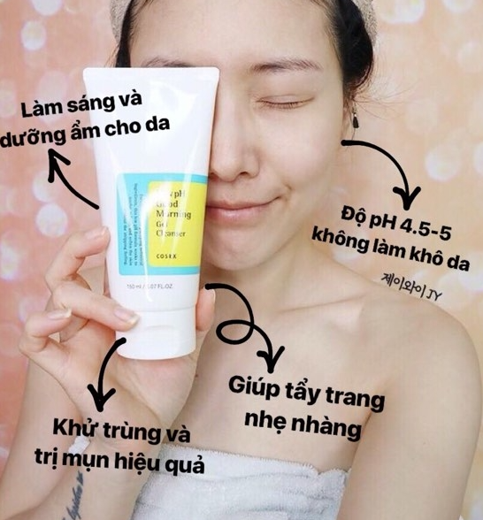 Sữa Rửa Mặt Cosrx Low PH Morning Gel Cleanser 150ml