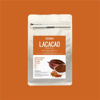Bột cacao nguyên chất Lacacao PREMIUM từ hạt ca cao 100g thumbnail