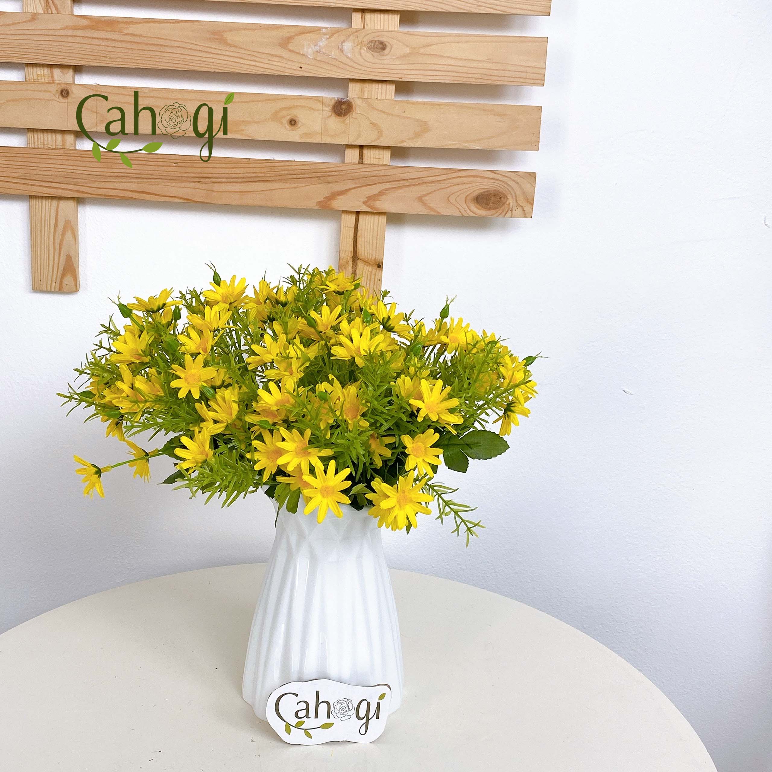 Hoa Giả Chùm Cúc Họa Mi 30 Cm