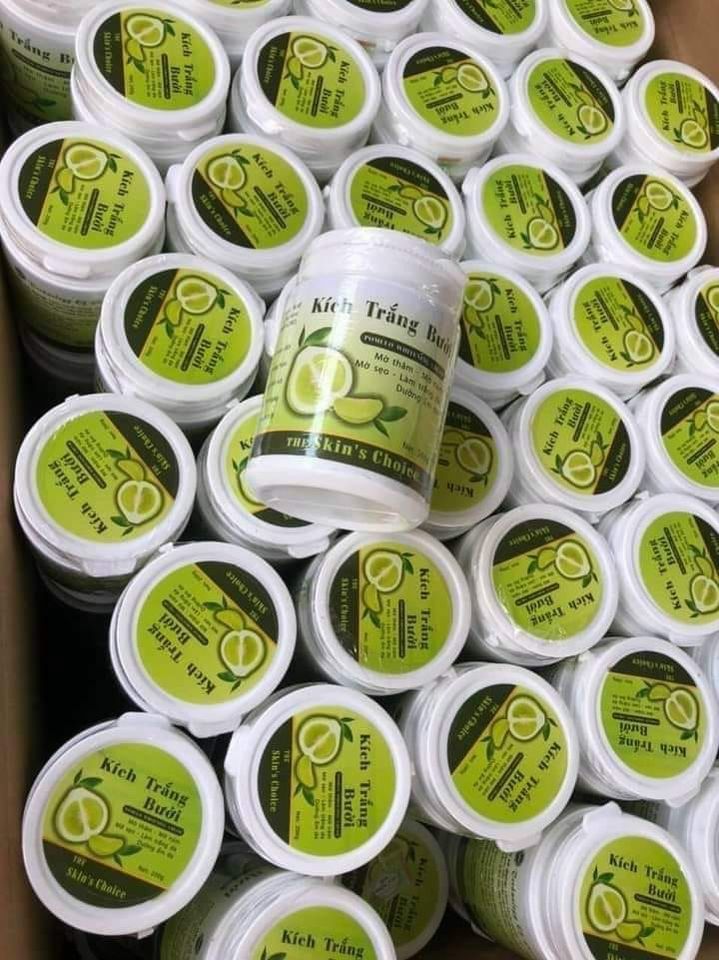 Kem kích trắng body bưởi hủ 200g
