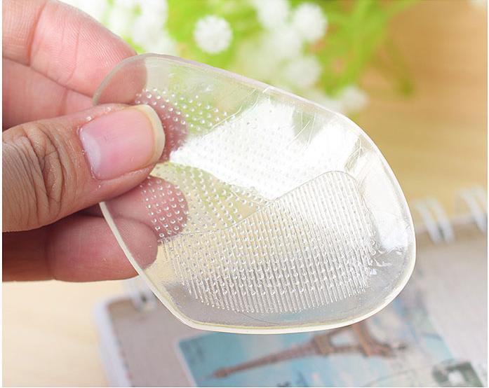Miếng lót mũi giày êm chân silicon trong suốt (1 cặp)