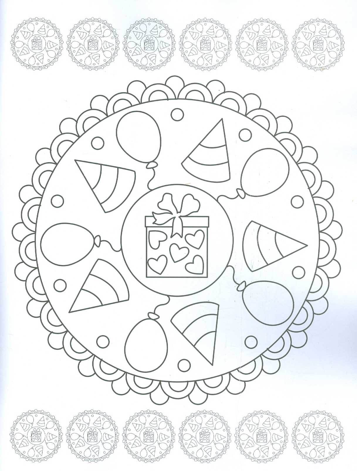 Mandala Colouring For Kids - Book 1 (Sách Tô Màu Họa Tiết Cho Trẻ Em - Tập 1)