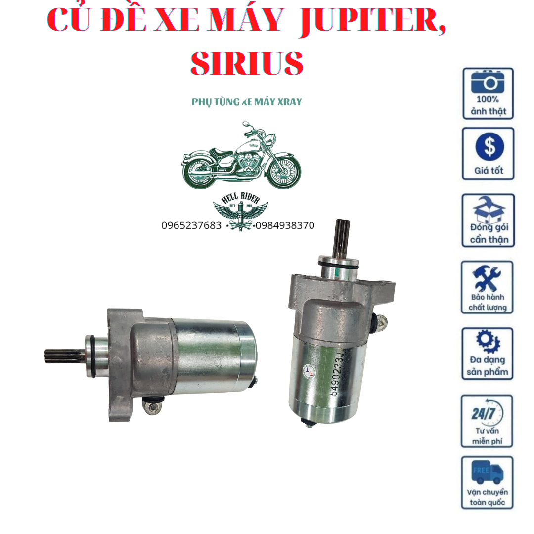 Củ đề xe máy Jupiter, Sirius.