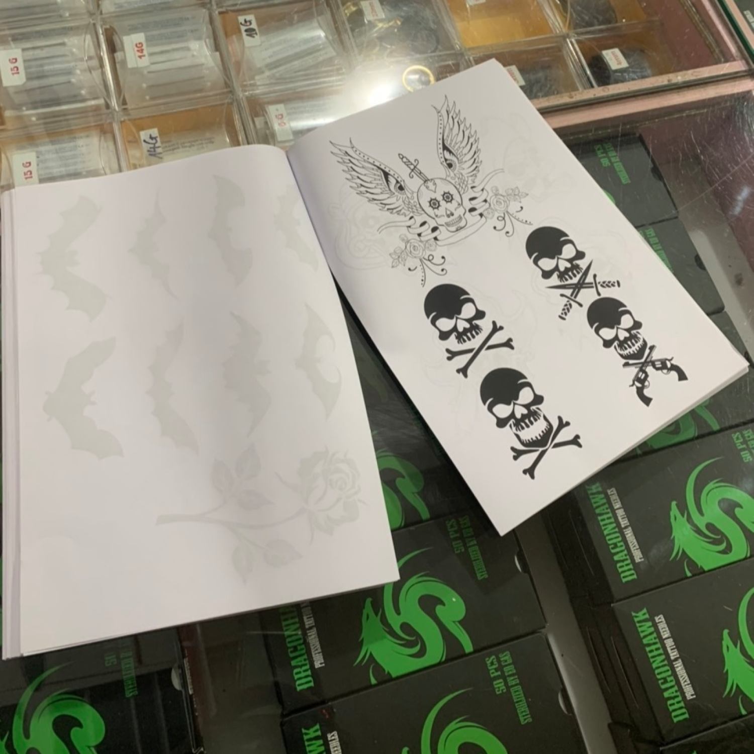 Set 109 tơ` hình xăm mẫu mini ( 900 ~ 1000 hình )