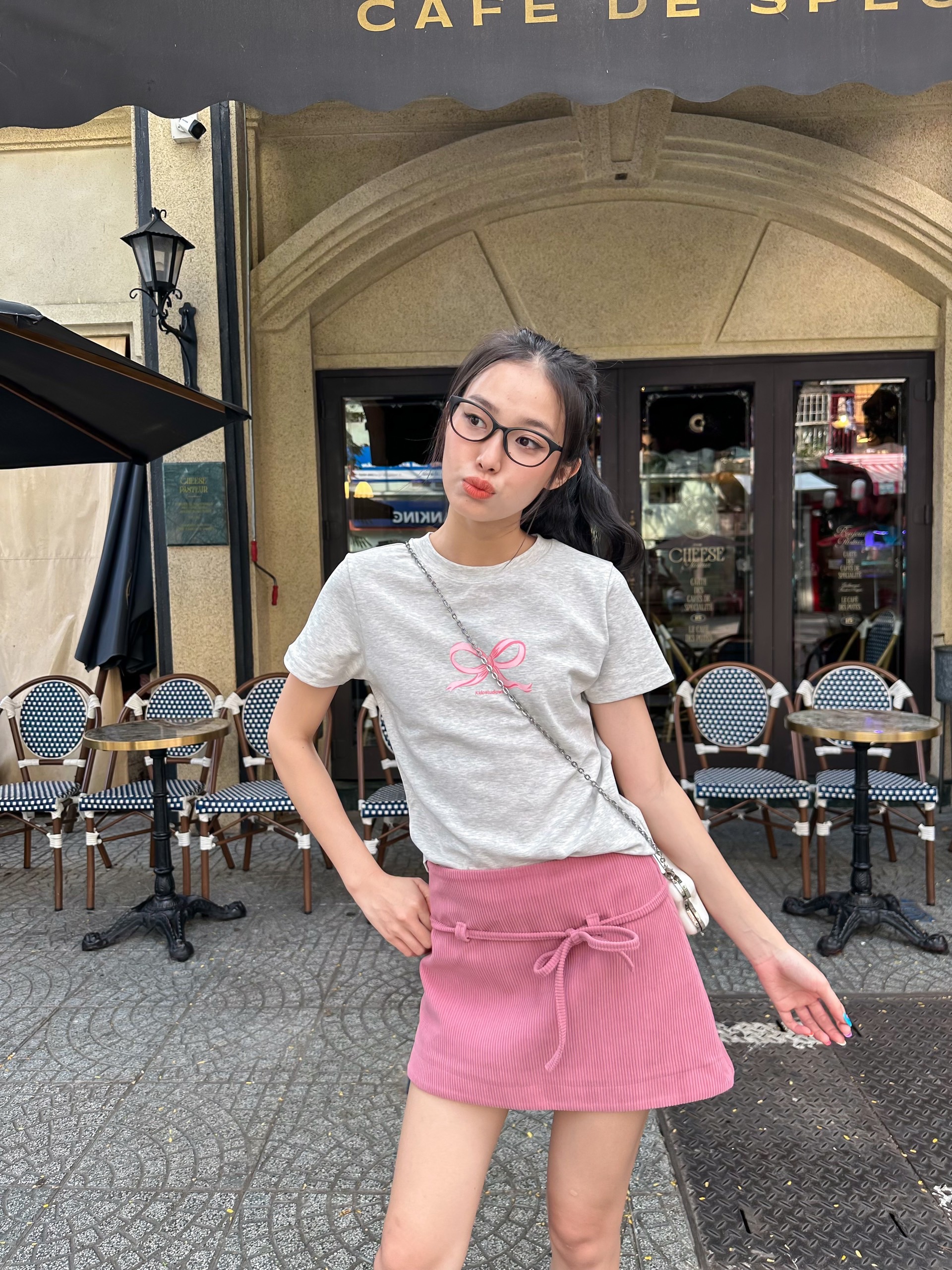 KIDO Áo thun tay ngắn cổ tròn KNOT TEE