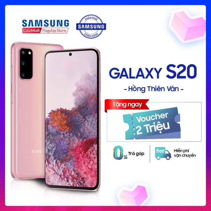 [ Đặt gạch siêu phẩm] Điện thoại Samsung Galxy S20 - Hàng phân phối chính hãng.
