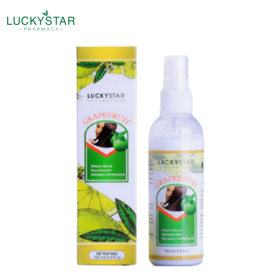 Lotion Dưỡng Tóc Tinh Dầu Bưởi Lucky Star  100ml