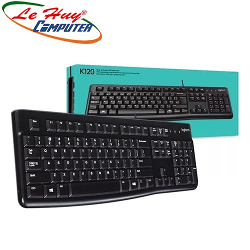 Bàn Phím Có Dây Logitech K120