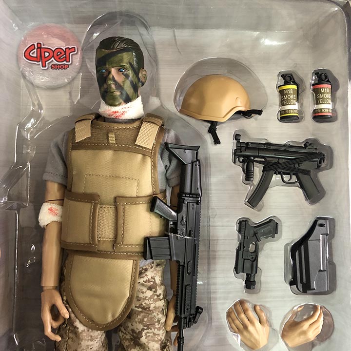 Mô hình lính 1/6 30cm - NB03 Wounded Soldiers - Action Figure