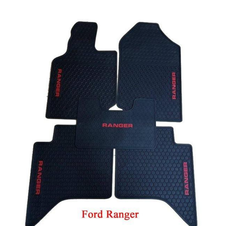 Thảm sàn, lót sàn cao su 3D cho #Ford Ranger( hàng chất )