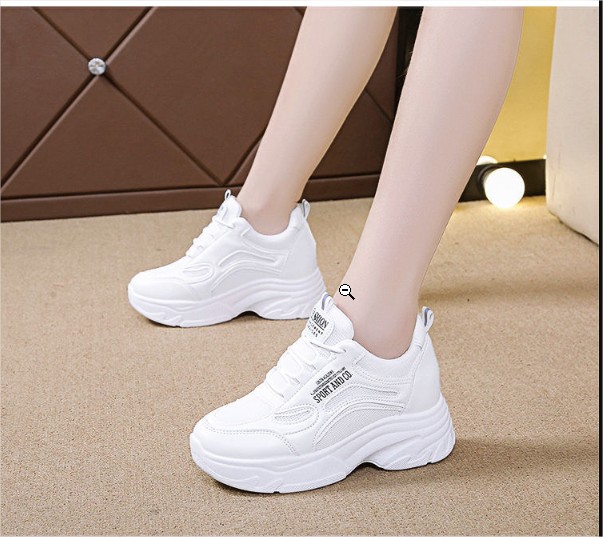 Thanh lý - Giày bánh mì đế độn cá tính cao 7cm full size BM093