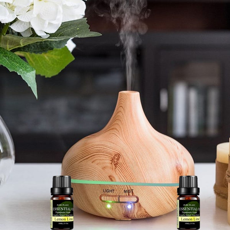 Pure lemon lime essential oil