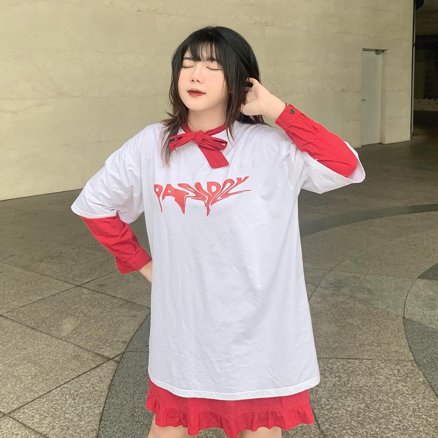 [MUA 2 GIẢM 20% CHỈ 1 NGÀY 11/11]PARADOX Áo thun POURING TEE