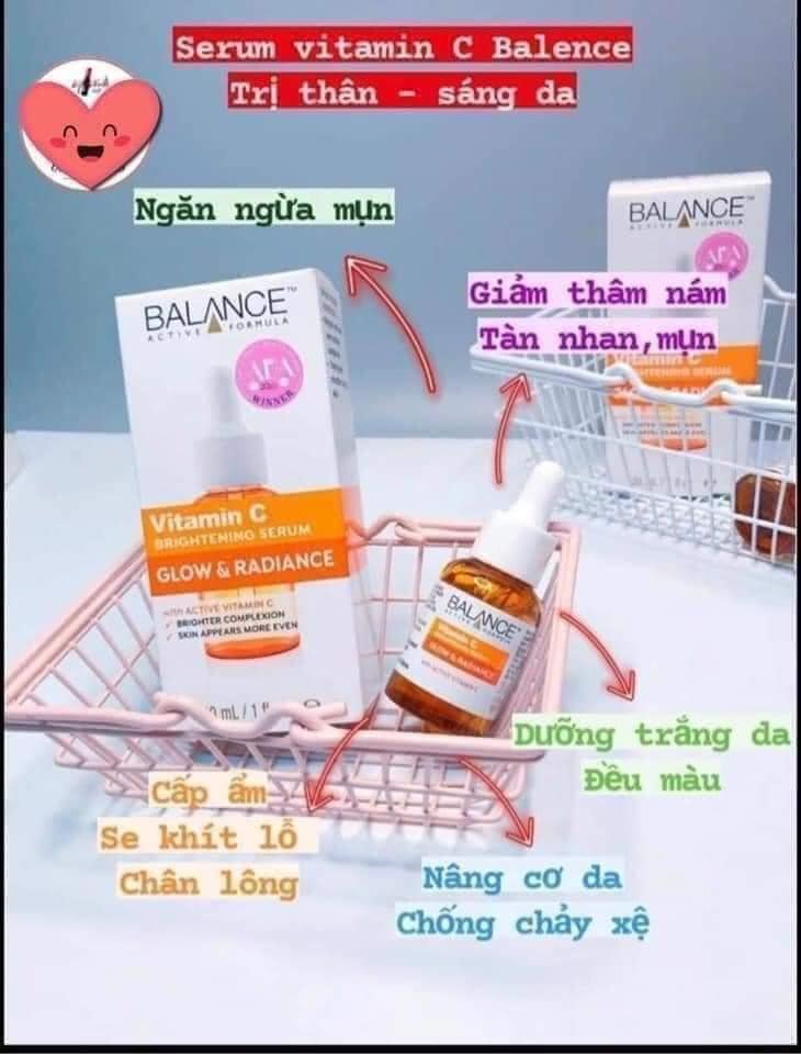 Serum BALENCE Vitamin C 30ml của ANH