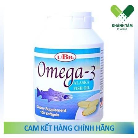 UBB Omega 3 - Viên dầu cá Mỹ _Khánh Tâm