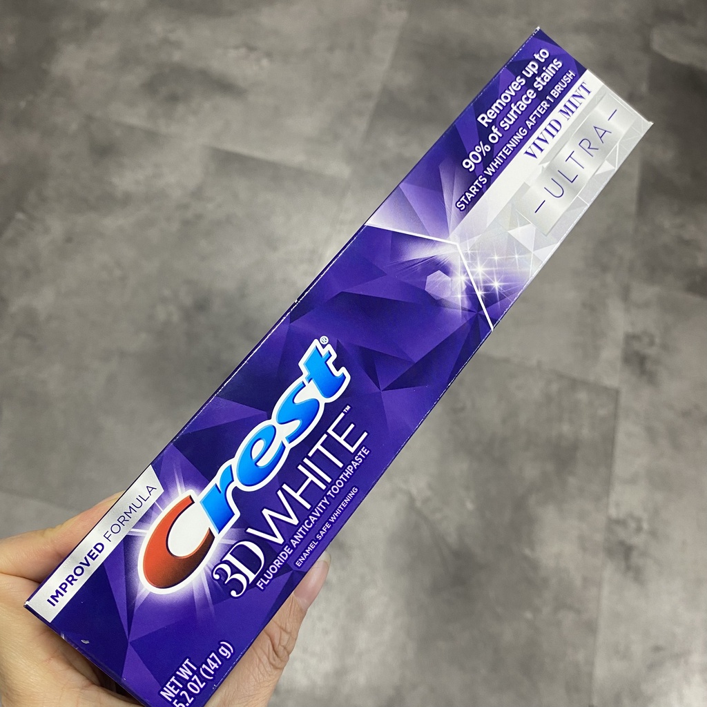 Toothpaste American crest [HCM] Complete plus Scope /3D White/brilliance G 116/158G/232g toothpaste White Teeth Toothpaste Bad breath-valadin