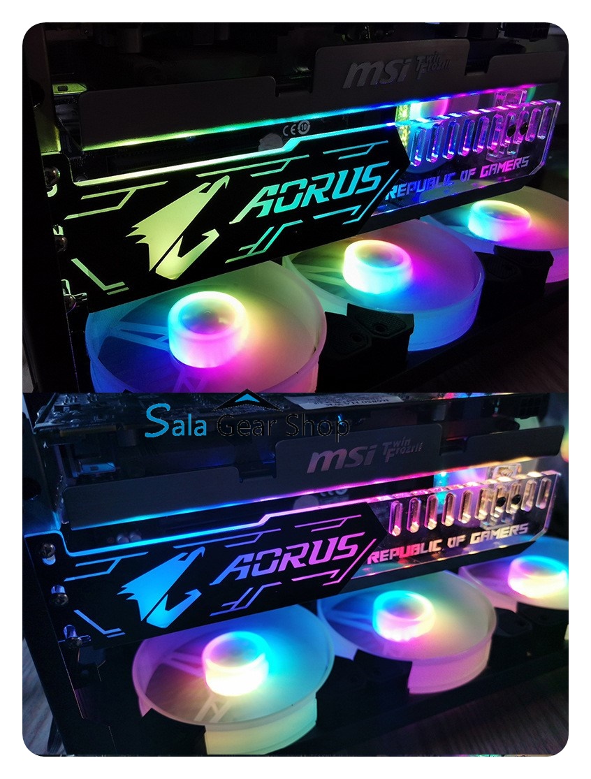 Đỡ  Card VGA Coolmoon Aorus RGB, Sync Hub Coolmoon