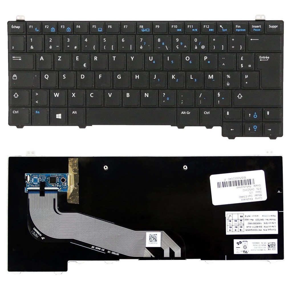 ★ ᒪiᑎᕼ kiệᑎ ᒪᗩtoᑭ ★ bàn phím laptop dell latitude e5440 5440 - zin led ★ ★ ★ ★ ★ ★