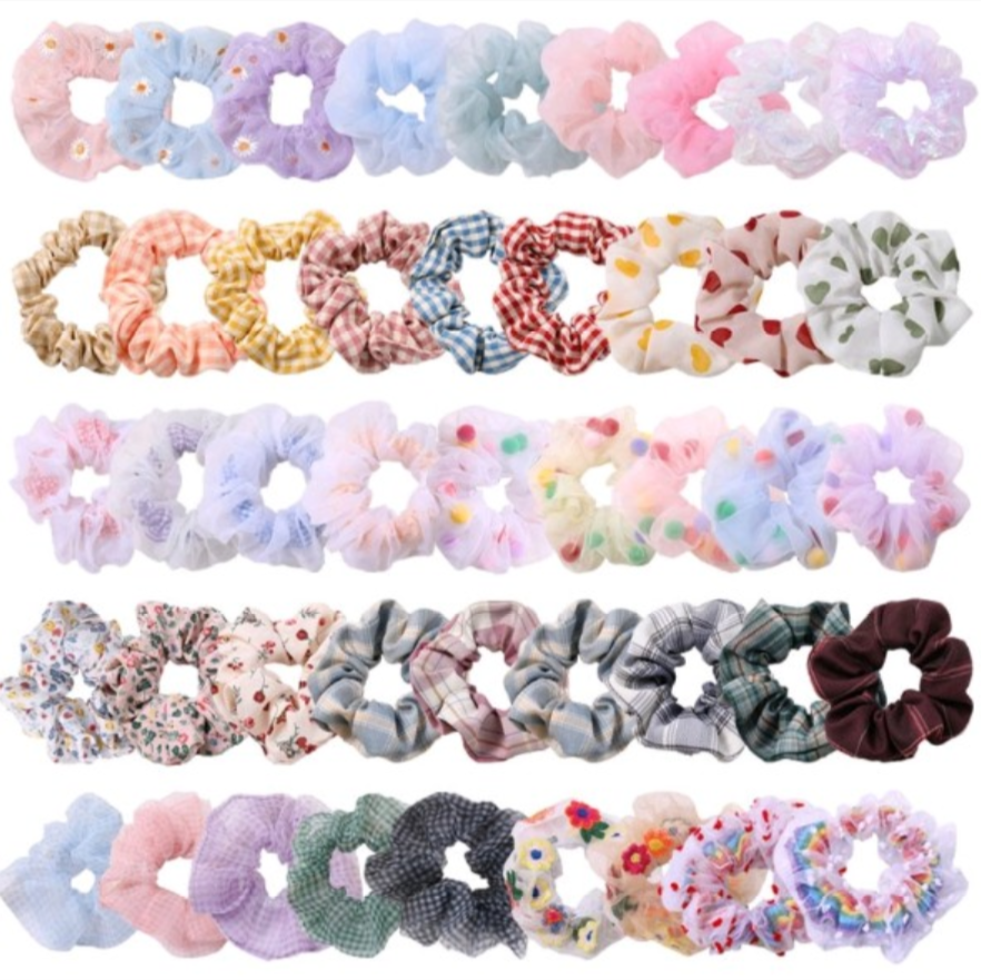 Scrunchies Buộc Tóc Xinh Xắn Cho Nữ