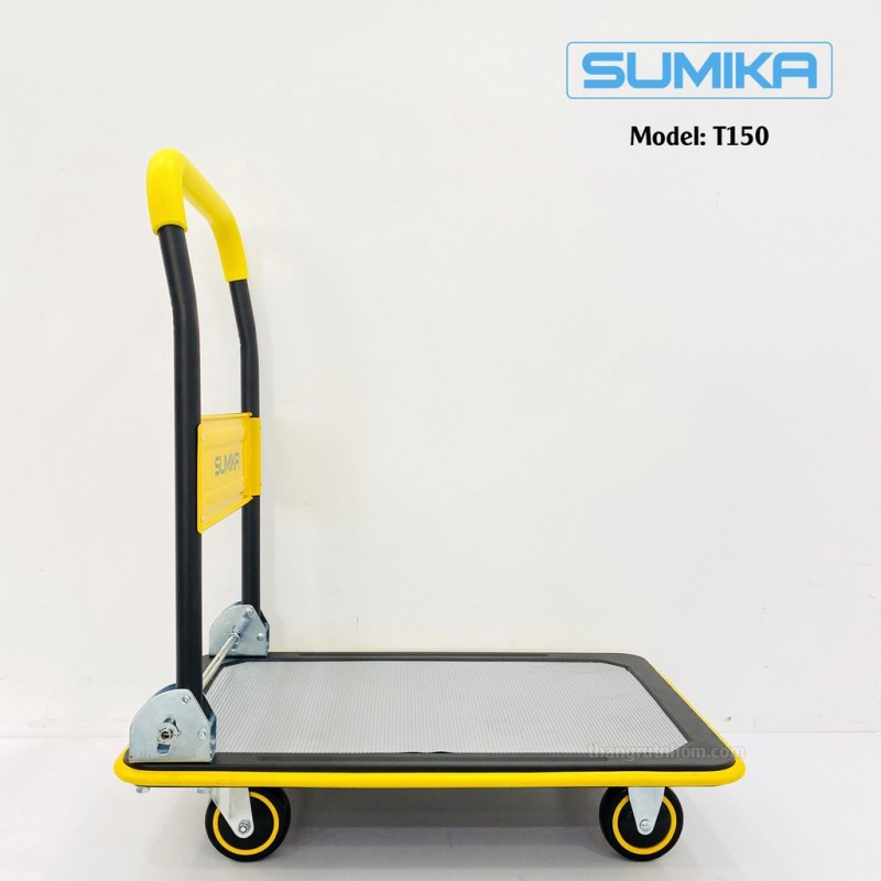 Xe Đẩy Hàng Hóa Sumika T150 (Tải Trọng 150Kg, Tay Cầm Gấp Gọn) Giá Rẻ