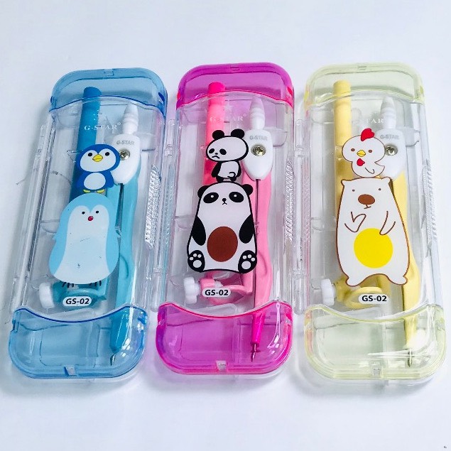 compa chì gỗ Gstar (GS-02) xanh,hồng,vàng