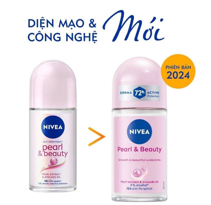 Lăn Ngăn Mùi Nivea Pear and Beauty (50ml)