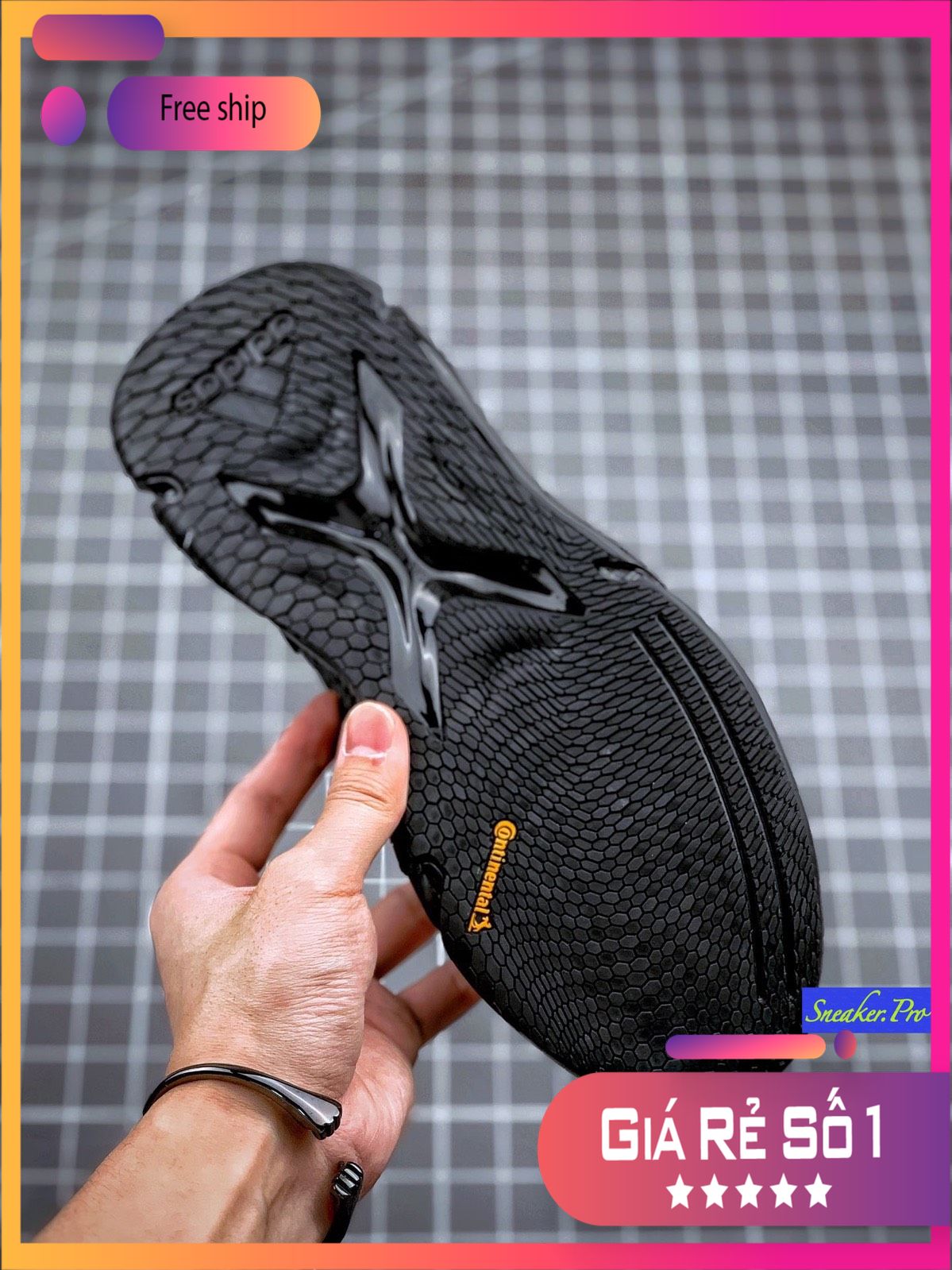 [FreeshipMAX] (SIÊU KHUYẾN MẠI) Giày thể thao sneaker nam nữ ALPHABOUNCE instinct M 2020 black đen full