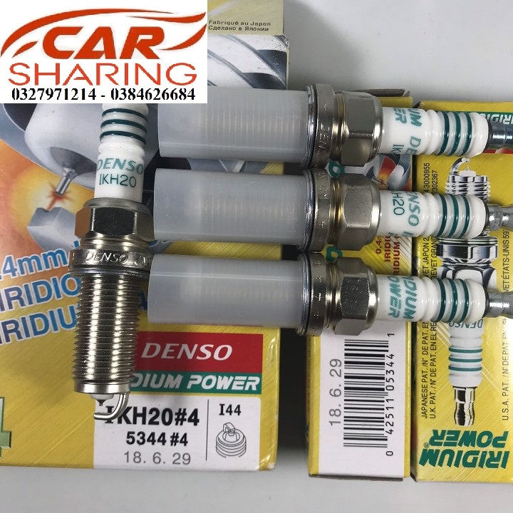 [HCM]( Mua lẻ như mua sỉ) Bugi Denso IKH20 5344 bộ 4 cái - Dòng xe ưu thích INNOVA