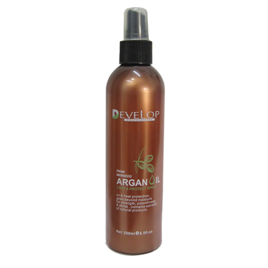Xịt dưỡng mềm mượt tóc DEVELOP Argan oil 250ml