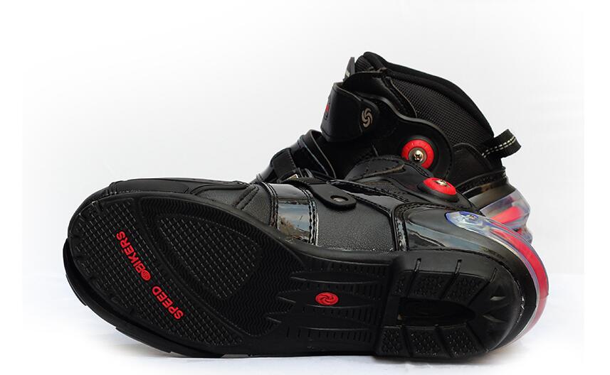 Giày đi motor Speed Biker dây rút A09003
