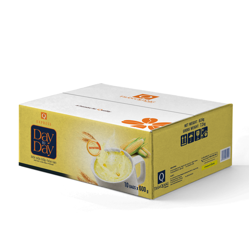 Sữa Bắp hòa tan Trần Quang 20 Gói x30g