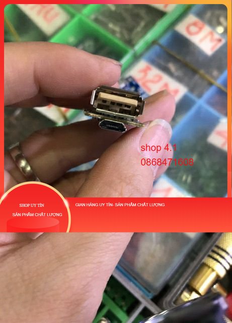 Mạch sạc pin dự phòng 1A ( chế sạc dự phòng,sạc pin)