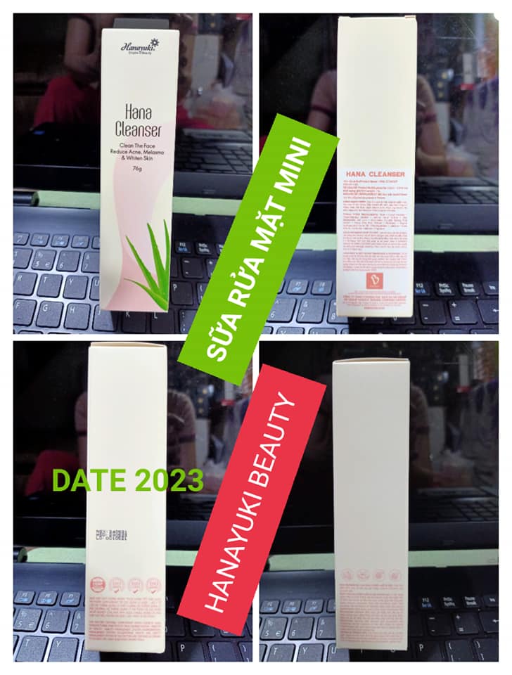 [Chính hãng-Date 2027] SỮA RỬA MẶT KHÔNG BỌT MINI HANAYUKI 76G - HANA CLEANSER MINI
