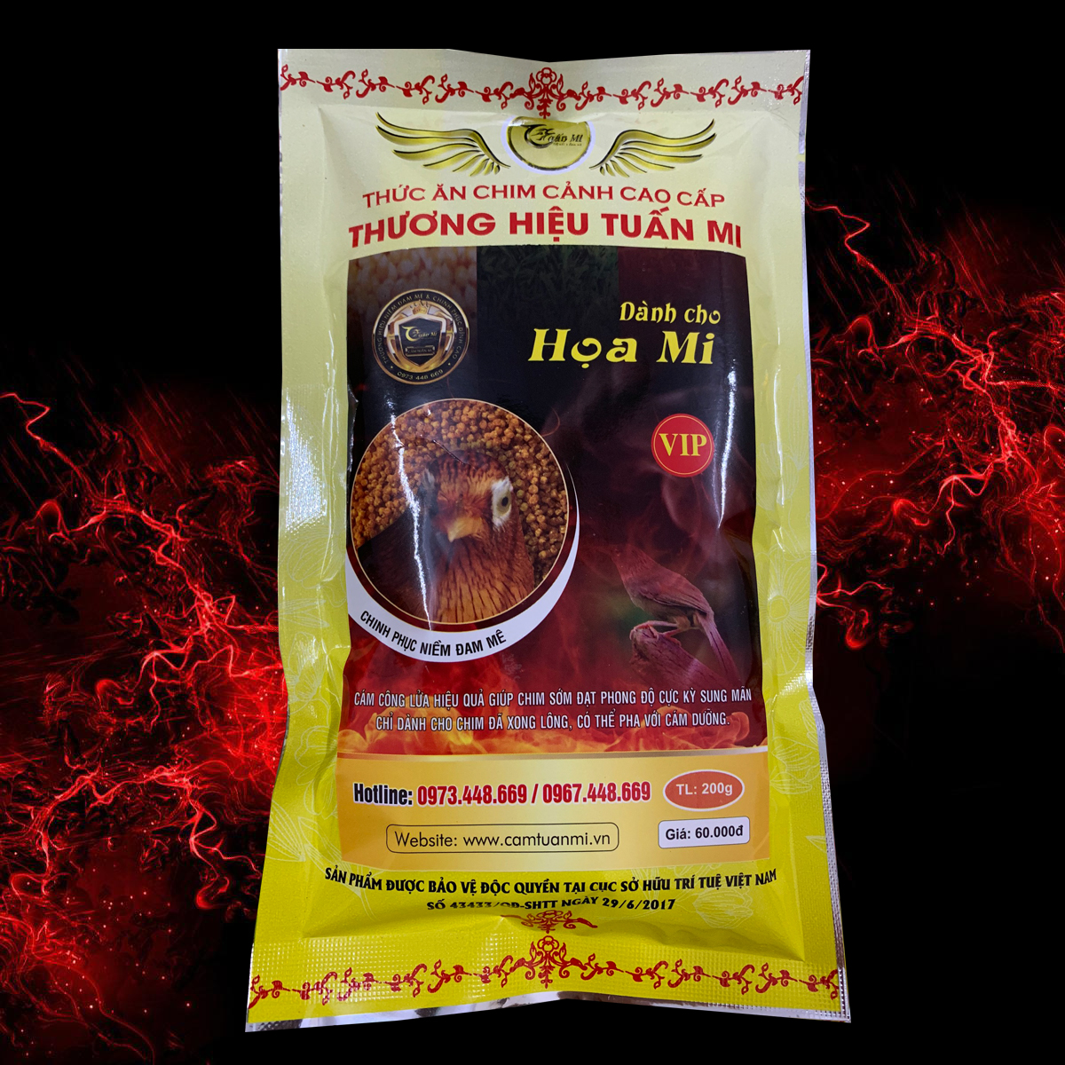 Cám Họa Mi VIP ( căng lửa nhạy)