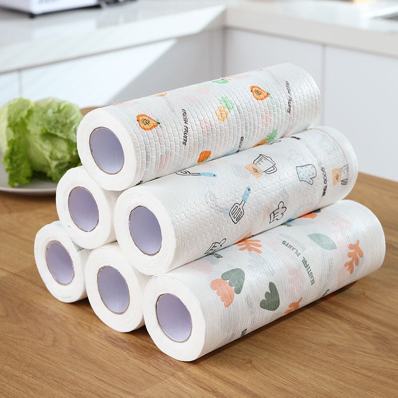 Cuộn Giấy Lau Đa Năng , Khăn Lau Nhà Bếp