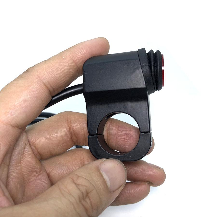 [HCM]Cùm Công Tắc On Off Có Đèn Gắn Ghi Đông