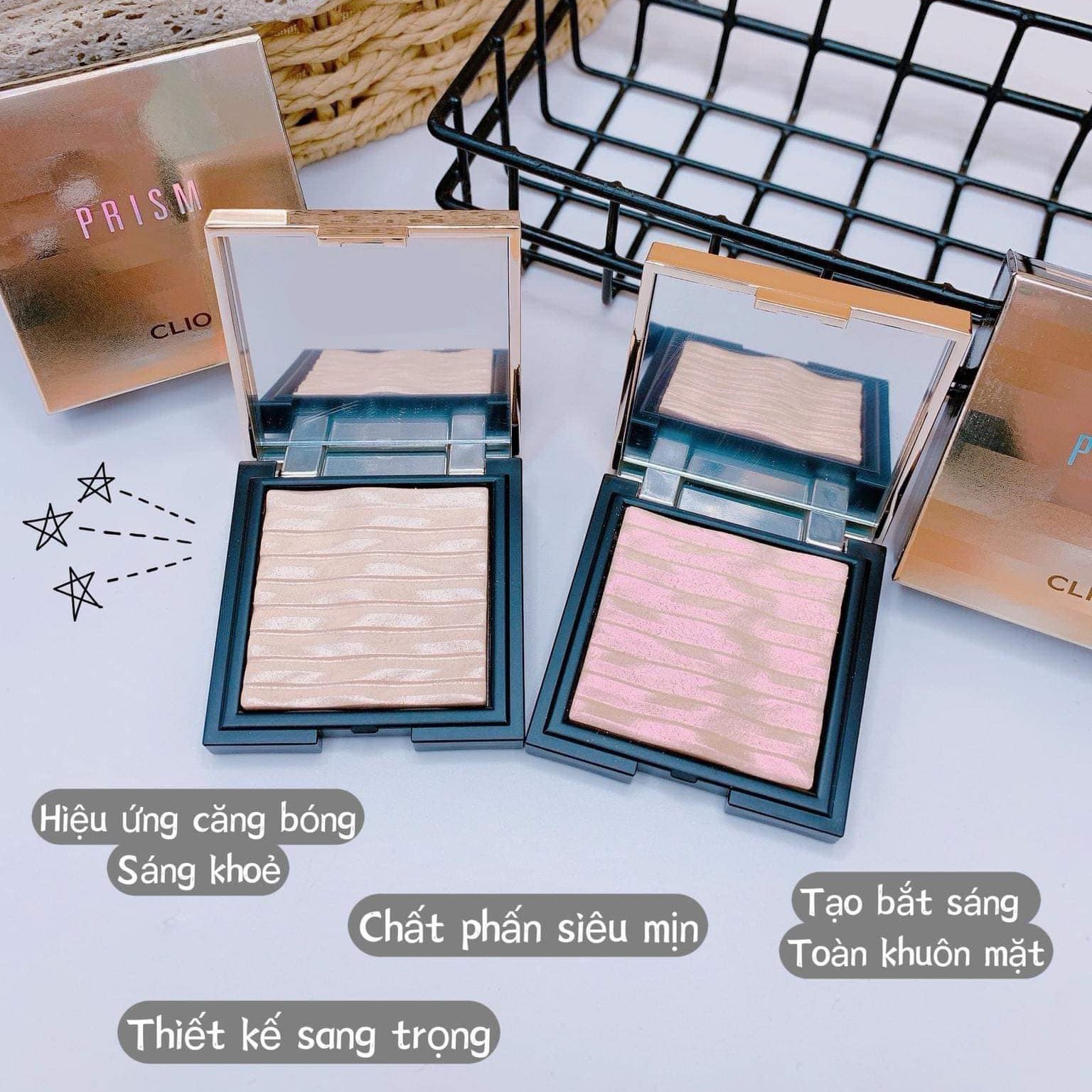 Phấn Highlight Bắt Sáng Clio Prism Air Highlighter