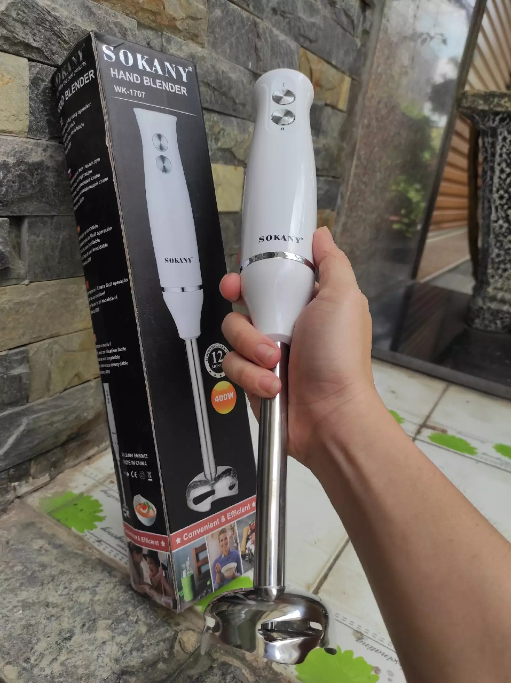 [ SALE SẬP SÀN - GIẢM GIÁ 50% ] MÁY XAY THỰC PHẨM CẦM TAY SOKANY WK-1707  CÔNG SUẤT CỰC MẠNH 400W 2 TỐC ĐỘ, NHỎ GỌN TIỆN DỤNG CÔNG SUẤT MẠNH MẼ TIÊU CHUẨN HÀN QUỐC.BẢO HÀNH 1 ĐỔI 1 LAZ POLICE