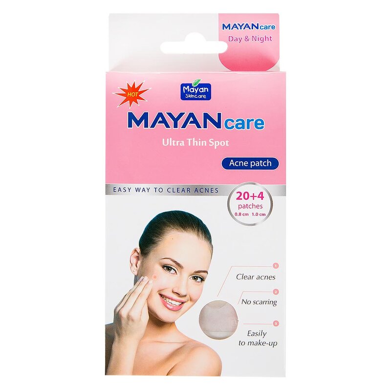 Miếng dán mụn mayan ultra thin spot 12 miếng, 20 miếng | hasaki | sản phẩm chính hãng