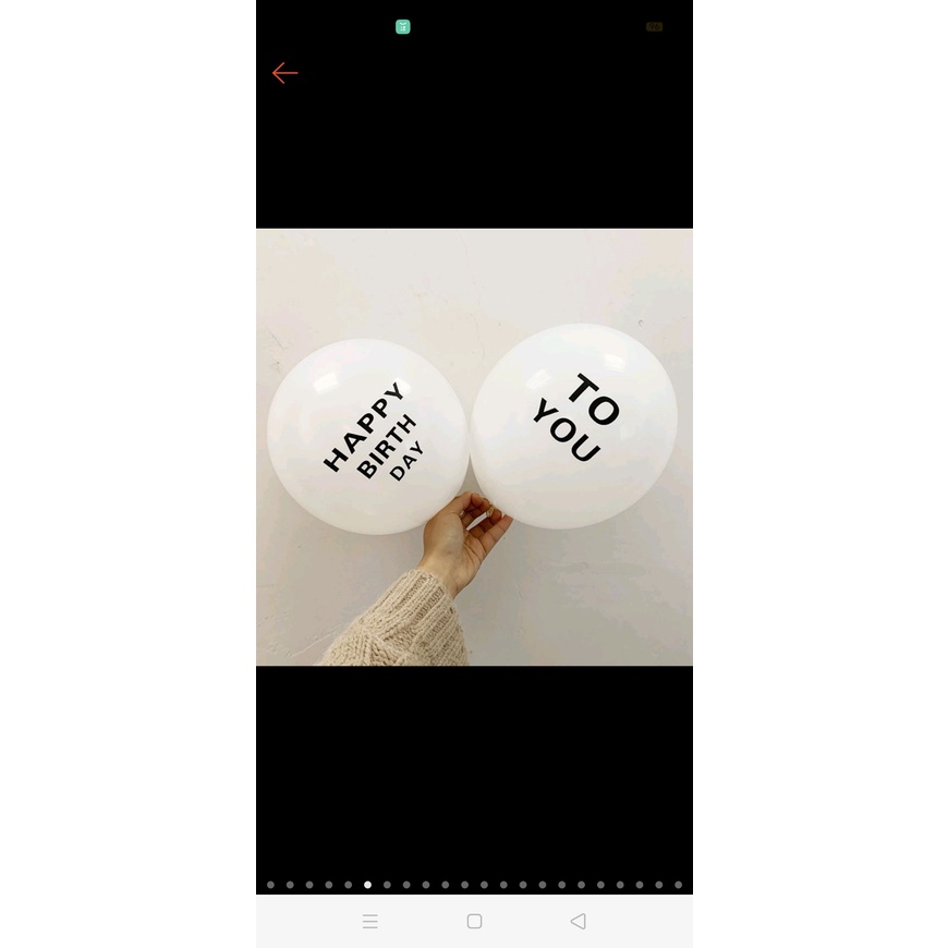 freeship SET trang trí sinh nhật Handmade kiểu Hàn Quốc cực chất