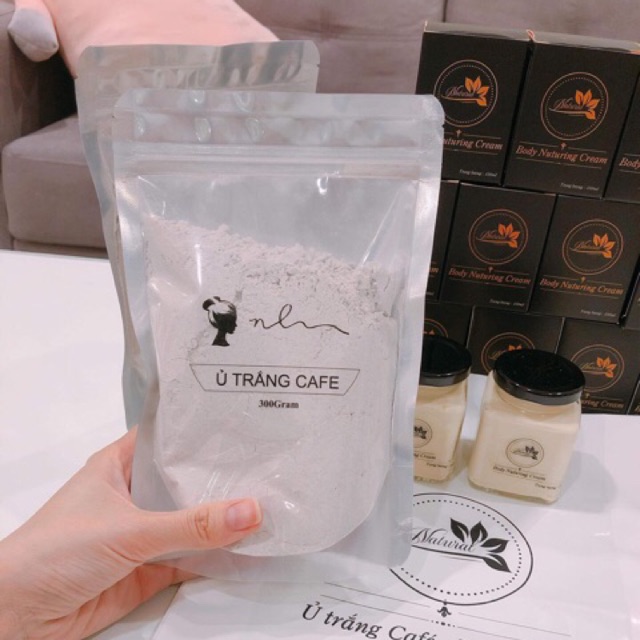 Bột Ủ Trắng Cà Phê 300g - trắng da cấp tốc