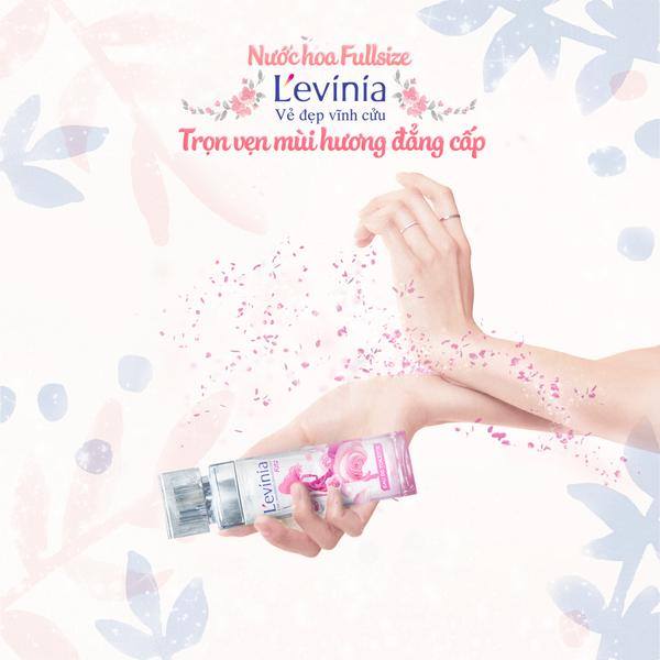 Nước hoa Classic Levinia Màu hồng - Ritz 30ml - 55ml