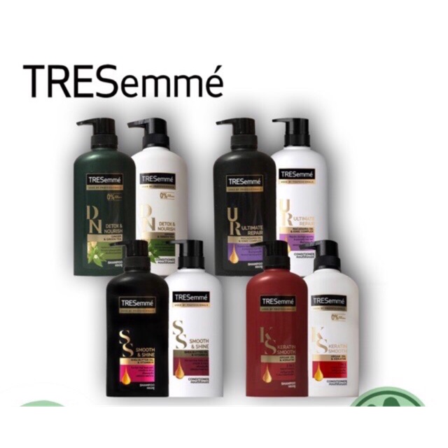 Combo dầu gội+xả tresemme’ 400ml-thái lan