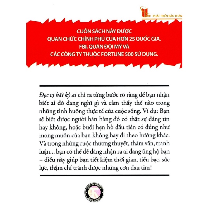 Sách - Đọc Vị Bất Kỳ Ai (Tái Bản 2022)